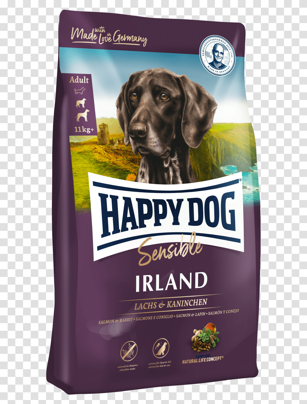 Happy Dog Supreme Sensible France, Pet, Canine, Animal, Mammal Transparent Png