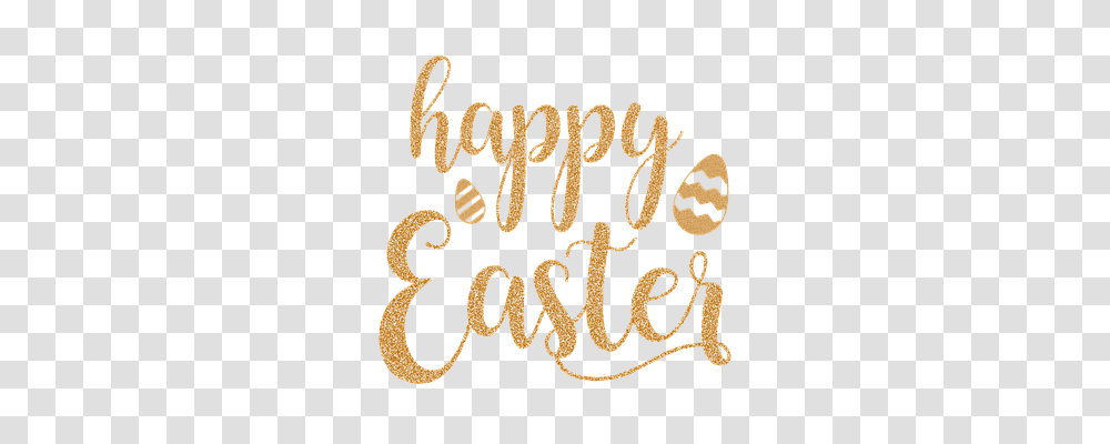 Happy Easter Holiday, Calligraphy, Handwriting Transparent Png