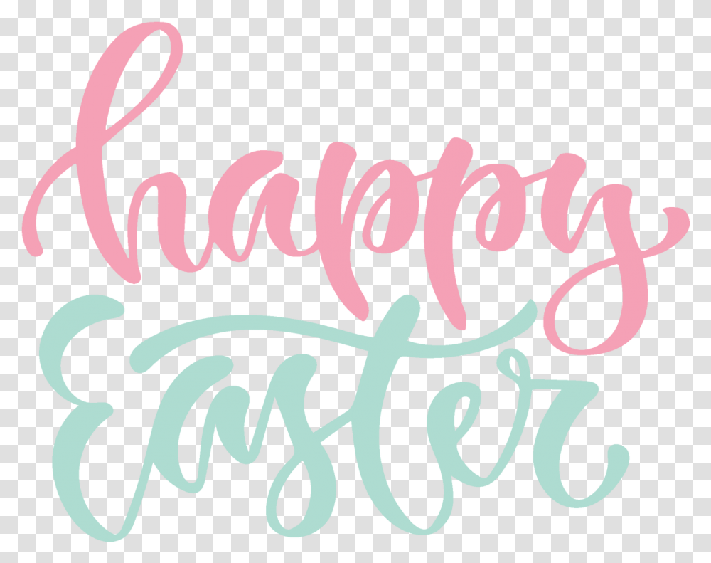 Happy Easter 3 Svg Cut File Write Happy Easter In Calligraphy, Text, Handwriting, Word, Label Transparent Png