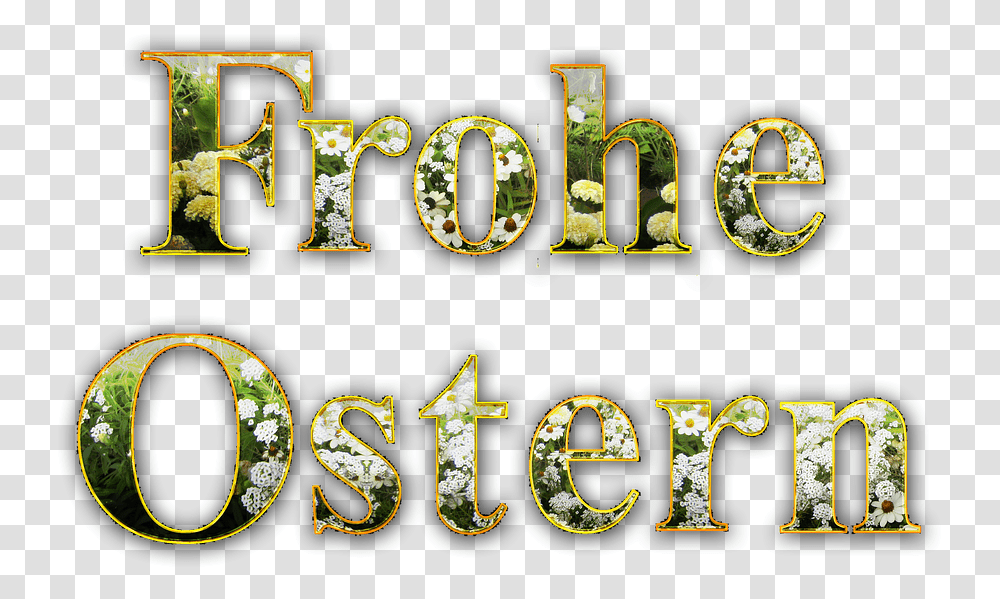 Happy Easter Background Frohe Ostern With No Background, Alphabet, Text, Word, Clock Tower Transparent Png