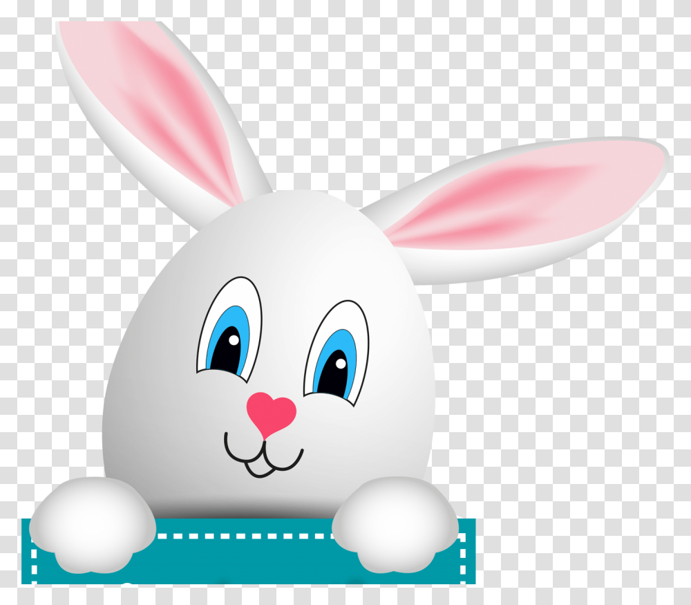 Happy Easter Bunny Clipart Background Happy Easter, Balloon, Rodent, Mammal, Animal Transparent Png