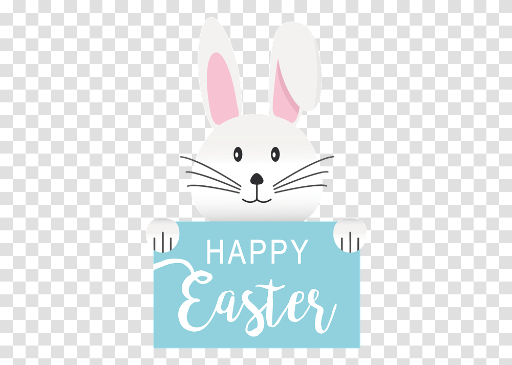 Happy Easter Bunny Free Image On Pixabay Cartoon, Rodent, Mammal, Animal, Rabbit Transparent Png