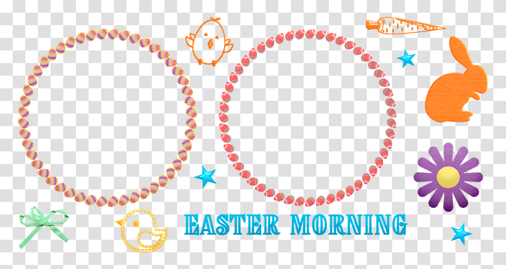 Happy Easter Bunting Frame Free Image On Pixabay Ikp Knowledge Park, Accessories, Accessory, Jewelry, Bracelet Transparent Png