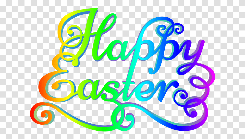 Happy Easter Clip Art Image Happy Easter Background, Text, Handwriting, Calligraphy, Alphabet Transparent Png