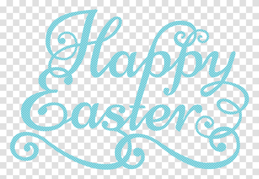 Happy Easter Clip Art Image Happy Easter Free, Pattern, Text, Rug, Graphics Transparent Png