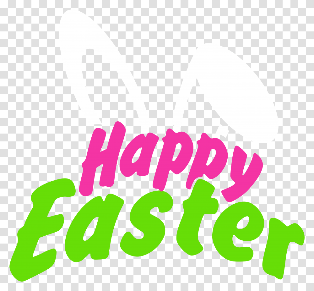 Happy Easter Clip Art Image Happy Easter, Text, Alphabet, Symbol, Dynamite Transparent Png