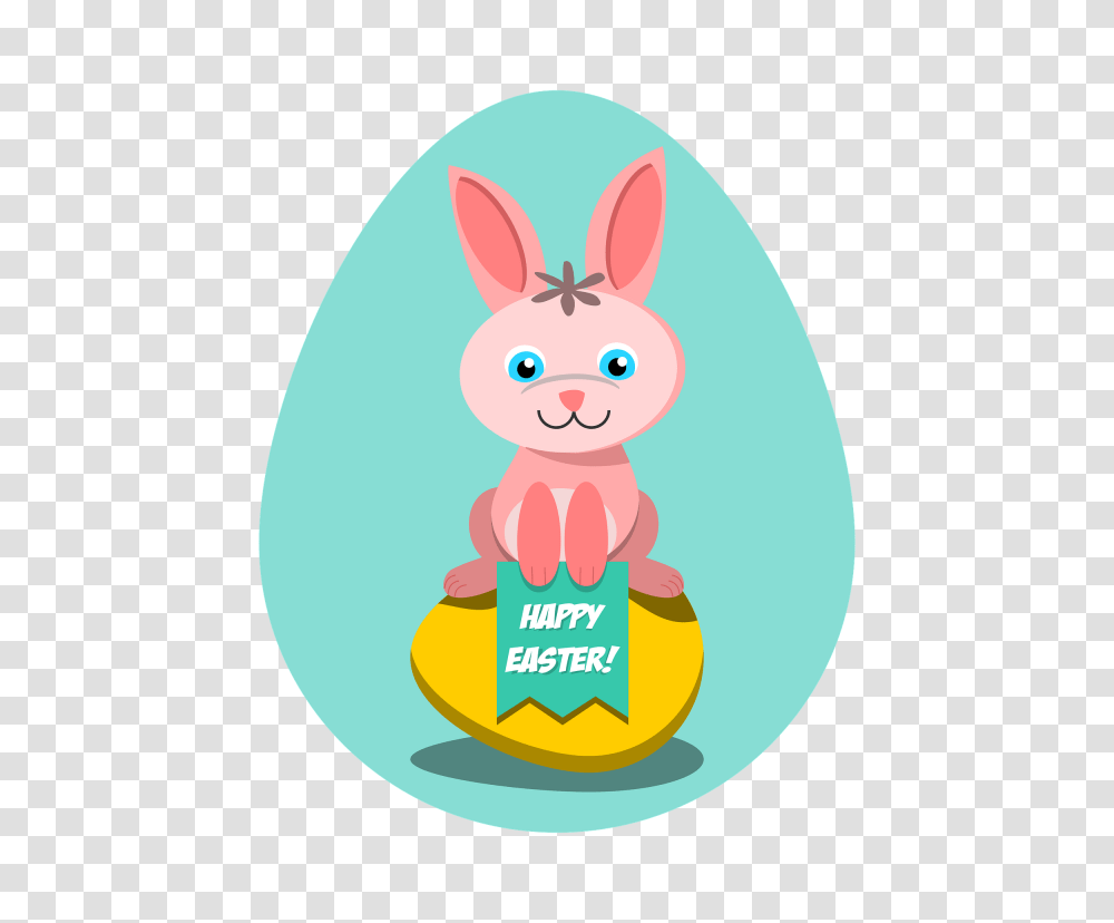 Happy Easter Clipart, Food, Egg, Label Transparent Png