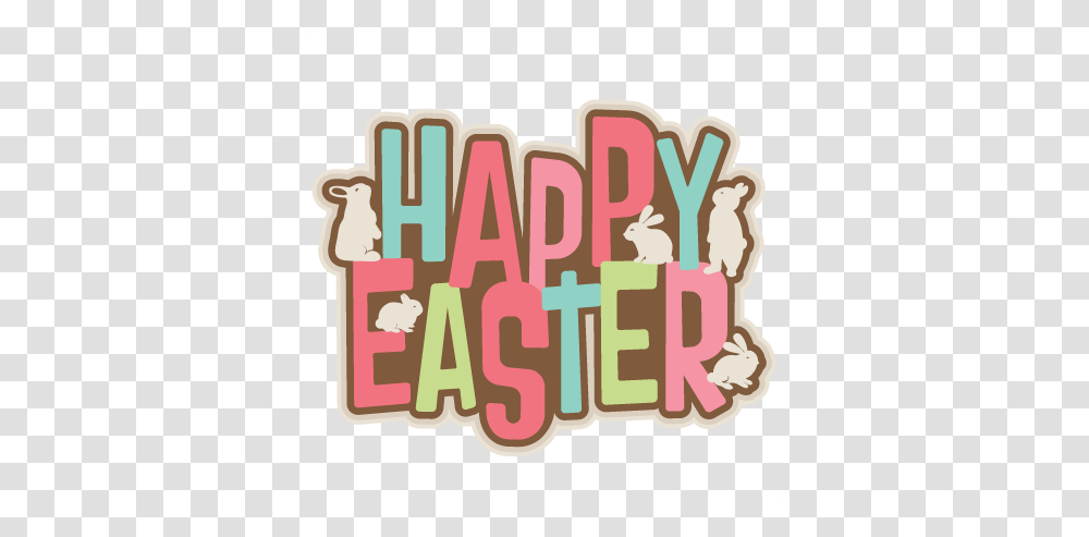 Happy Easter Cute Cute Happy Easter Clipart, Word, Label, Text, Alphabet Transparent Png