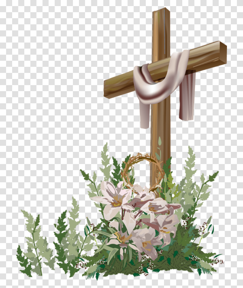Happy Easter From Church Housing Trust Homeless Happy Easter With Cross, Graphics, Art, Floral Design, Pattern Transparent Png