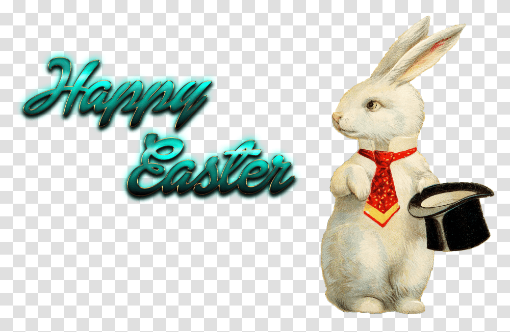 Happy Easter Images Domestic Rabbit, Toy, Tie, Accessories, Accessory Transparent Png