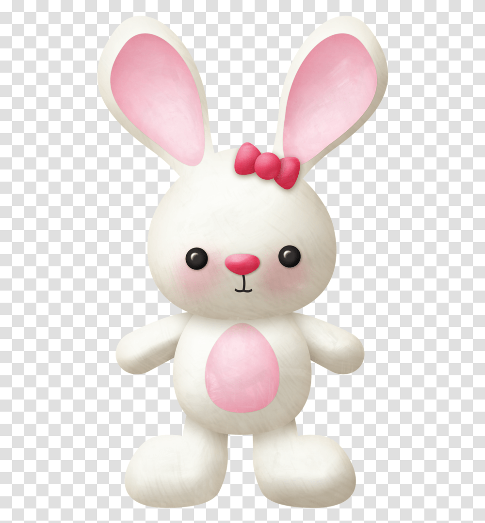 Happy Easter Pascua And Clip Art Girl Bunny Clip Art Easter, Toy, Figurine, Plush, Doll Transparent Png