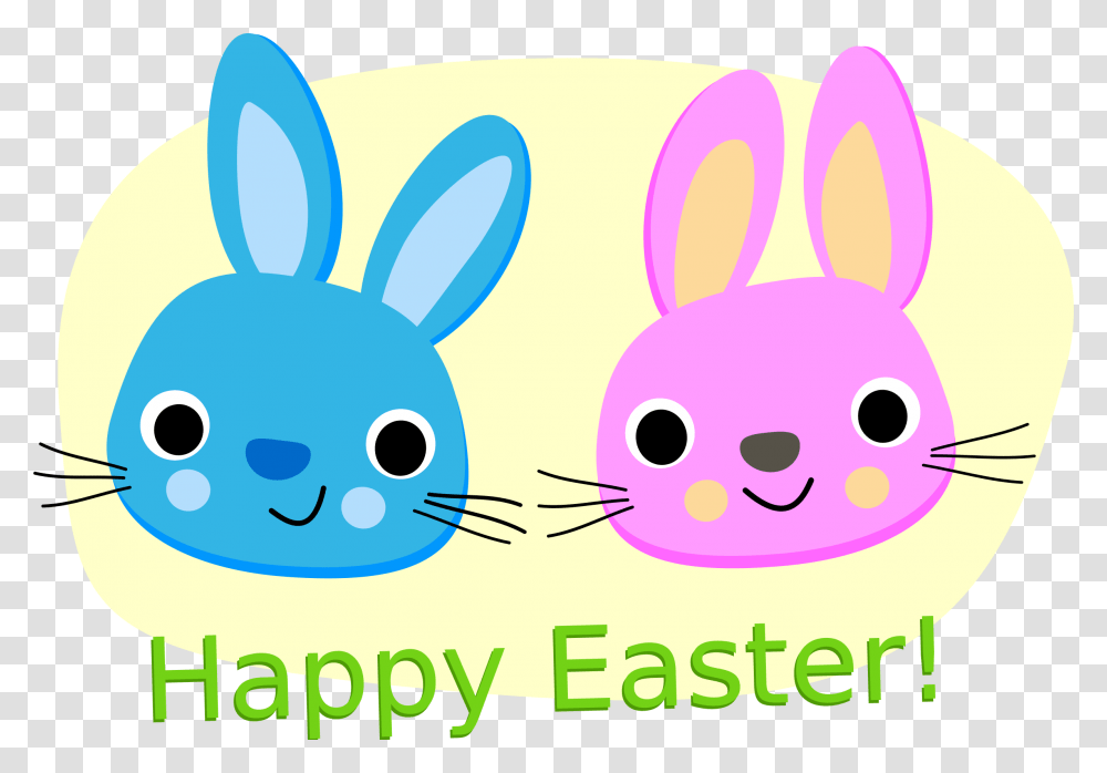Happy Easter Rabbit, Plush, Toy, Mammal, Animal Transparent Png