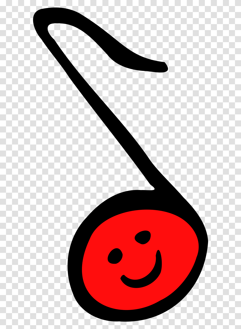 Happy Eighth Note Clipart Happy Music Note, Sport, Ball, Plant, Helmet Transparent Png