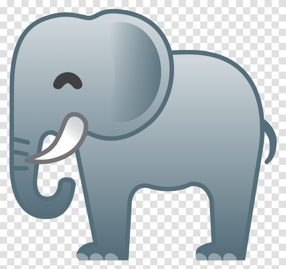 Happy Elephant Emoji Image Emoji Elefante, Animal, Mammal, Drawing Transparent Png