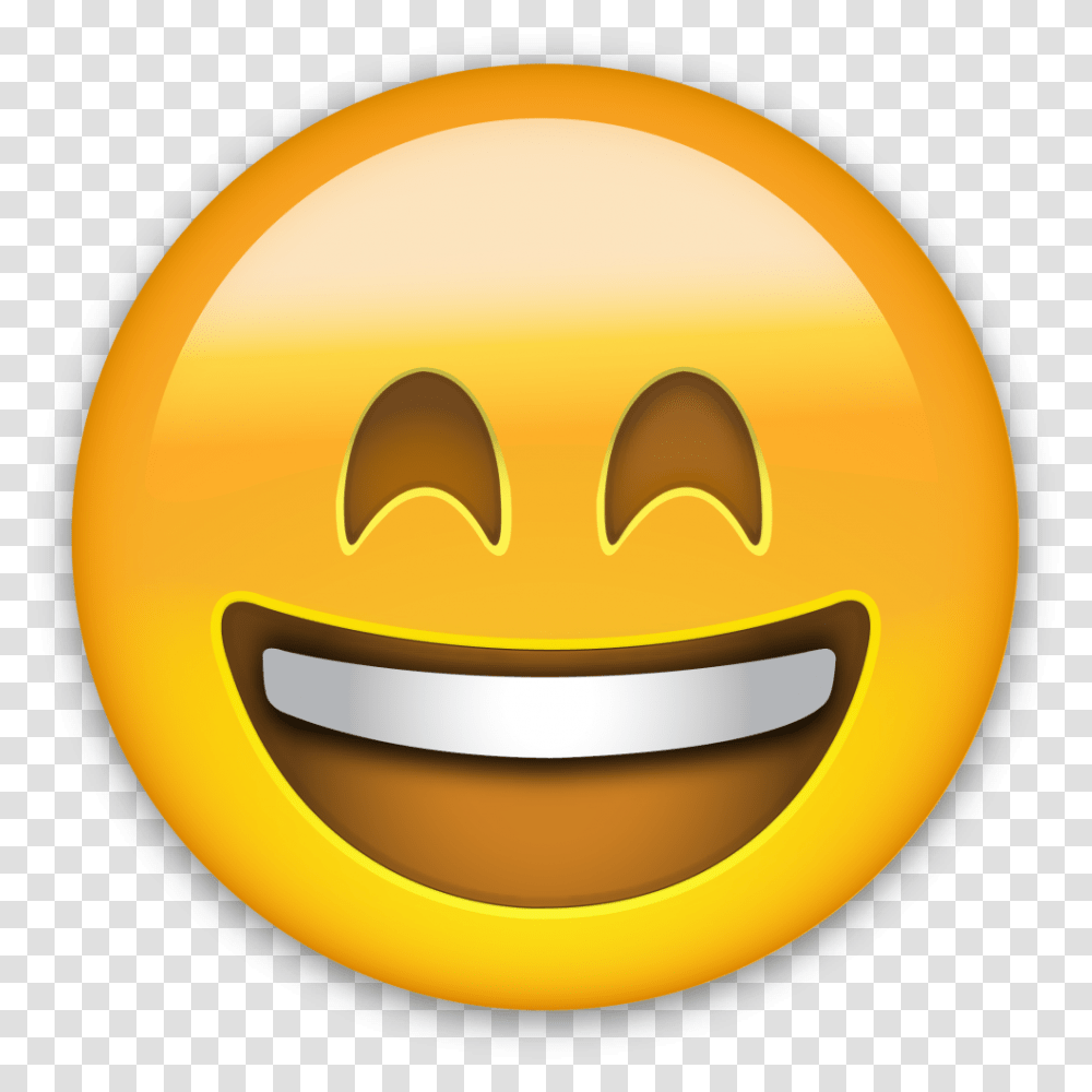 Happy Emoji Night Open Mouth Smiling Emoji, Label, Outdoors, Nature Transparent Png
