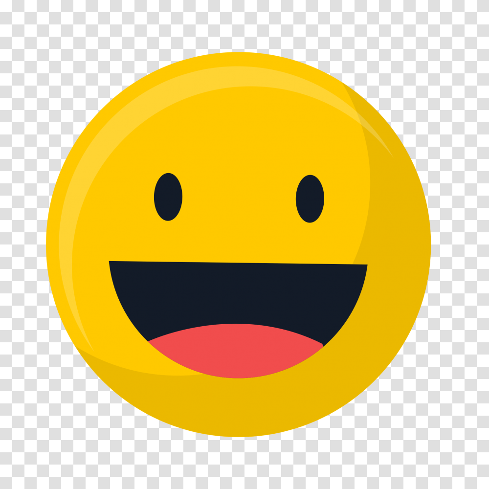 Happy Emoji Smiley Face, Label, Text, Plant, Sticker Transparent Png