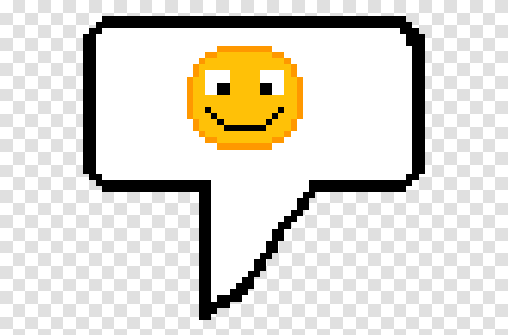 Happy Emoji Speech Bubble Mangekyo Sharingan Pixel Art, Star Symbol, Pac Man Transparent Png