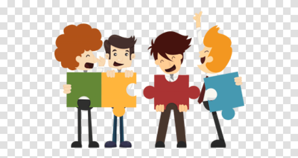 Happy Employees Background, Crowd, Family Transparent Png