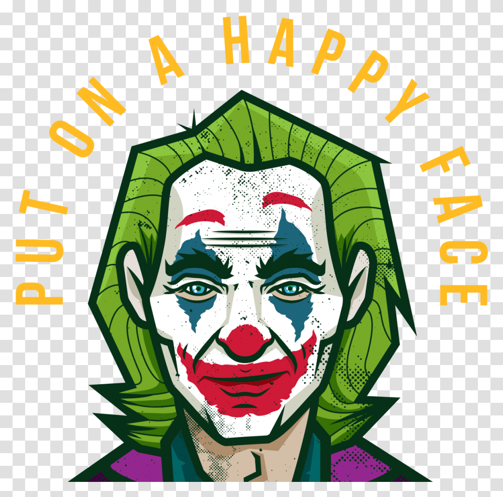 Happy Face Art, Performer, Person, Clown, Poster Transparent Png