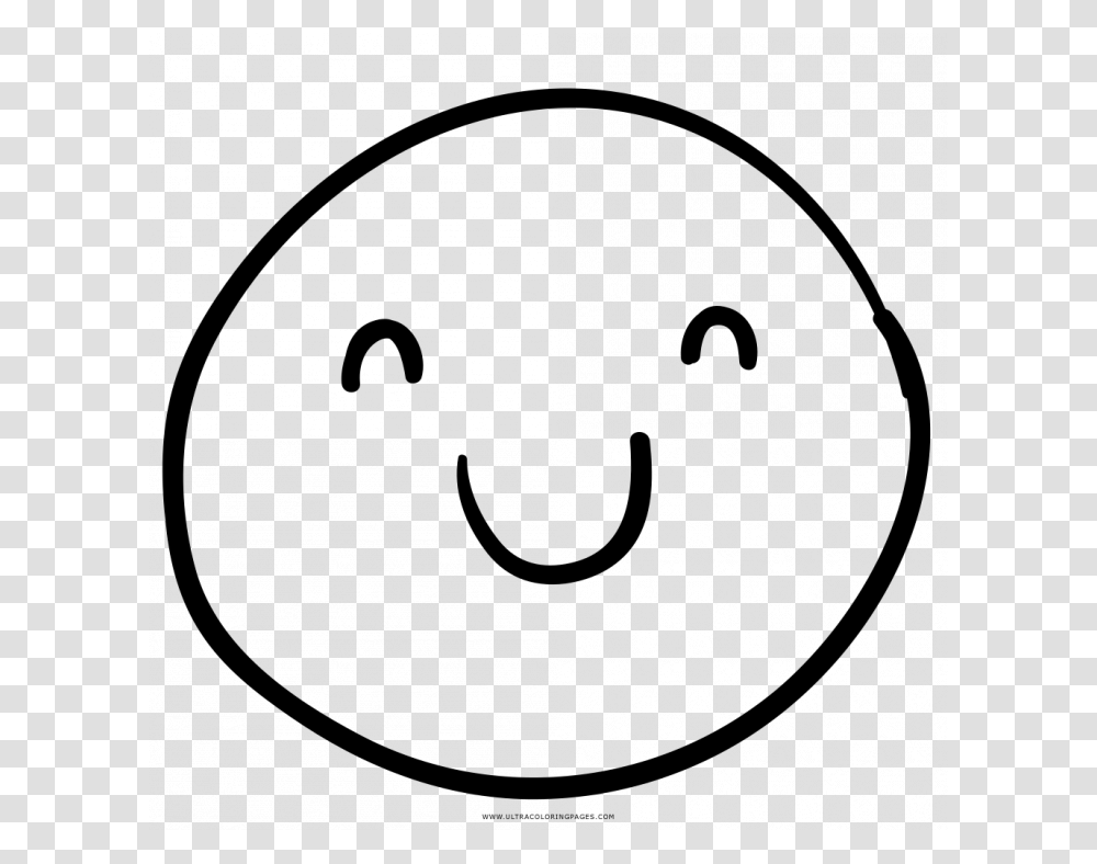Happy Face Coloring Pages Drawn Smiley Face, Gray, World Of Warcraft Transparent Png