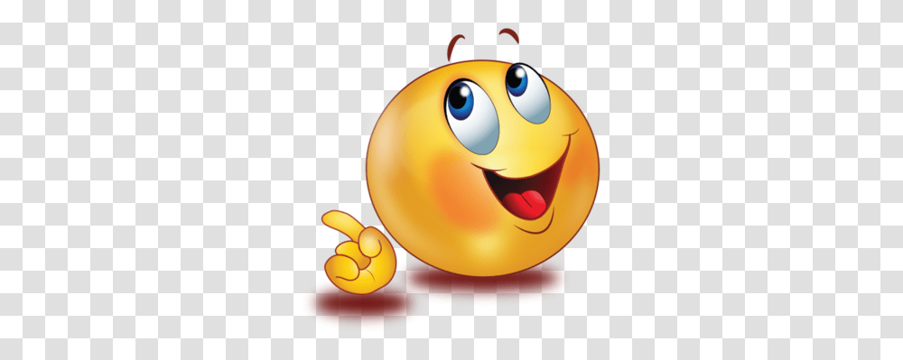 Happy Face Finger Pointing Emoji Thinking Emoji, Animal, Pac Man, Toy, Angry Birds Transparent Png
