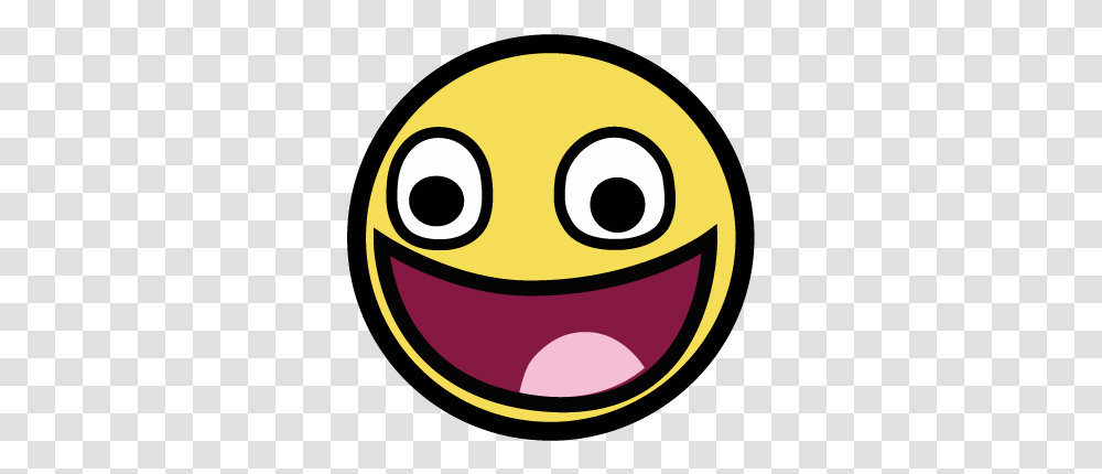 Happy Face Gif Excited Face Gif, Pac Man, Graphics, Art Transparent Png