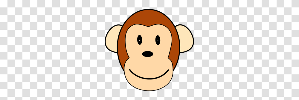 Happy Face Monkey Clip Art, Sweets, Food, Plush, Toy Transparent Png