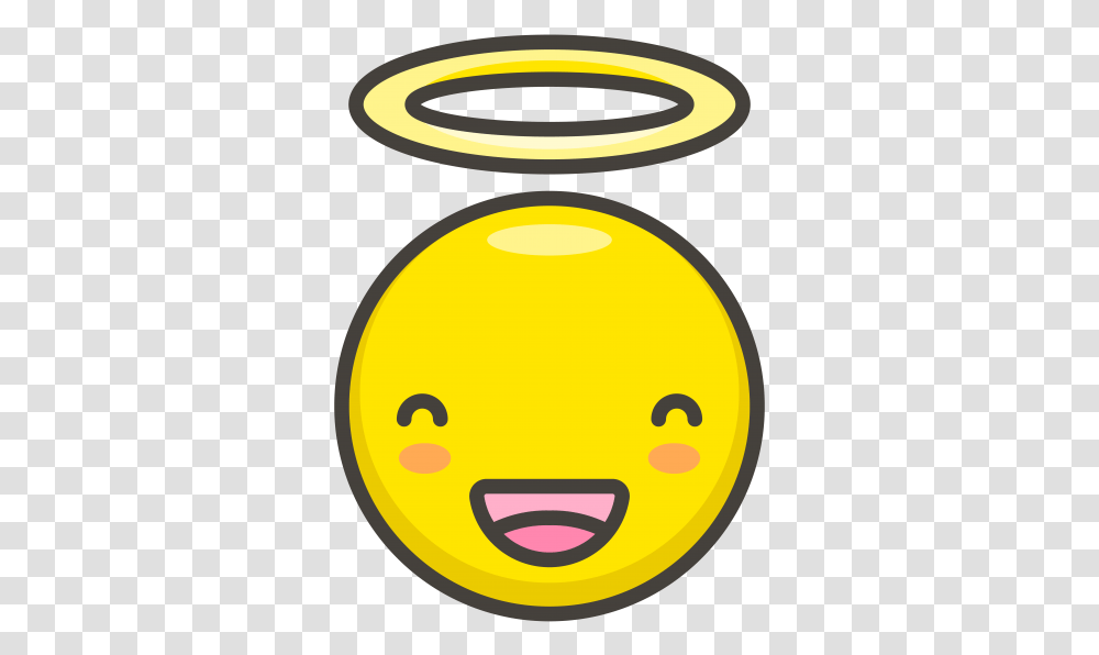 Happy Face Smiling Face With Halo Emoji Smiley Smiley, Light, Traffic Light Transparent Png