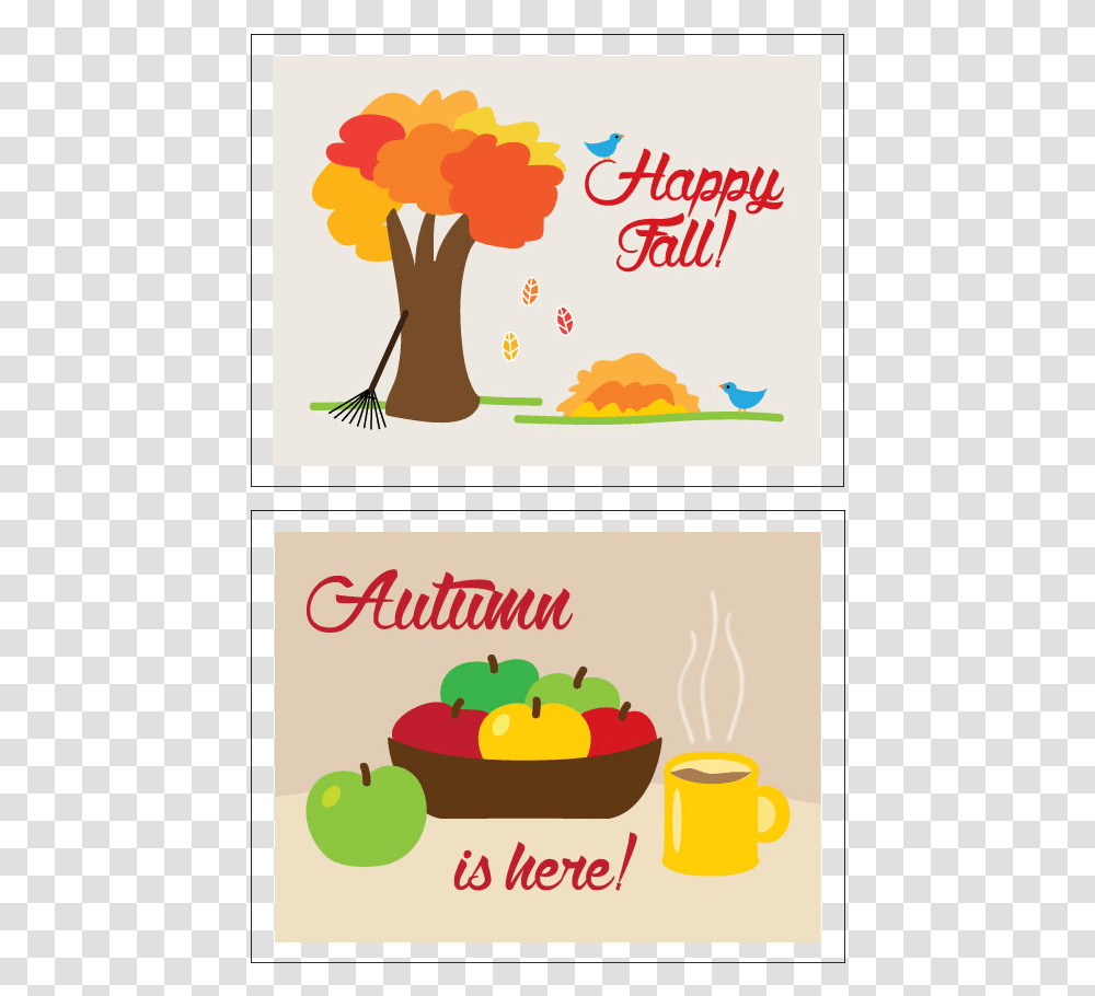 Happy Fall Cards Antojitos, Label, Plant, Poster Transparent Png
