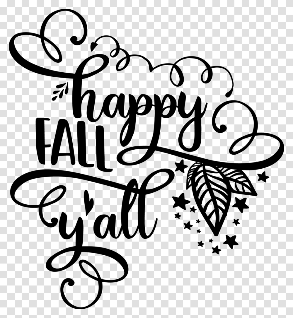 Happy Fall Free Happy Fall Yall Svg, Gray, World Of Warcraft Transparent Png