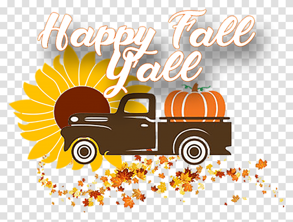 Happy Fall Y All Truck Tee Download Background Happy Fall Y All Transparent Png