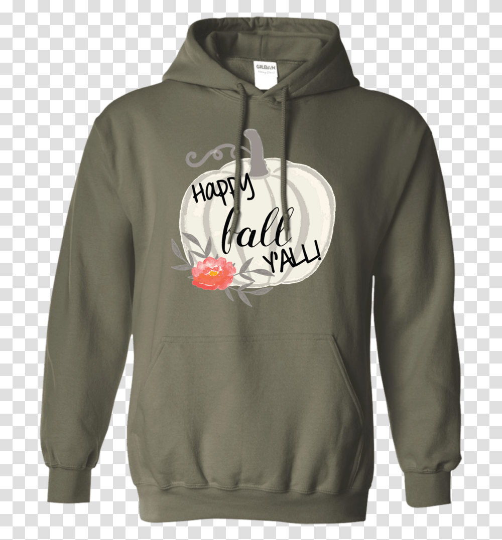 Happy Fall Y All Watercolor Pumpkin Hoodie Sweatshirt Meninist Hoodie, Apparel, Sweater, Sleeve Transparent Png