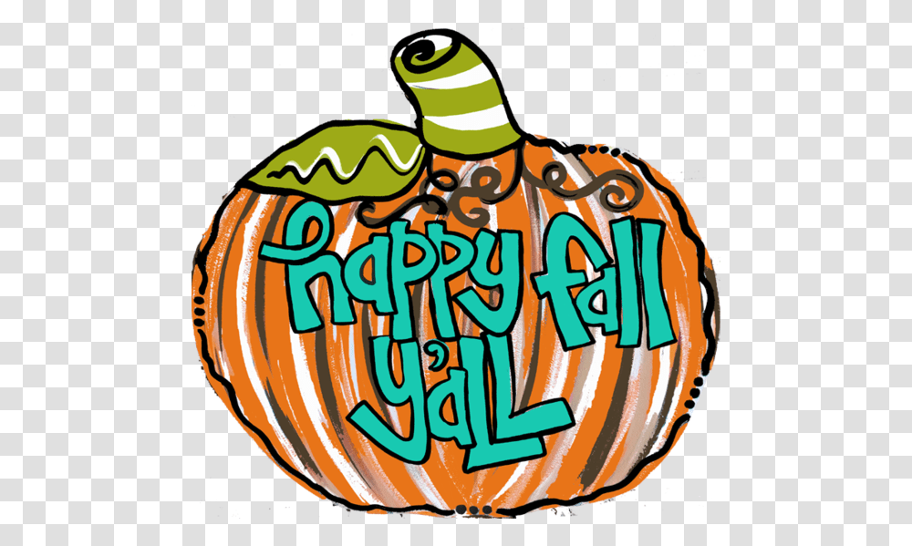 Happy Fall Yall Pumpkin It's Fall Yall Clipart, Sea Life, Animal, Beverage Transparent Png