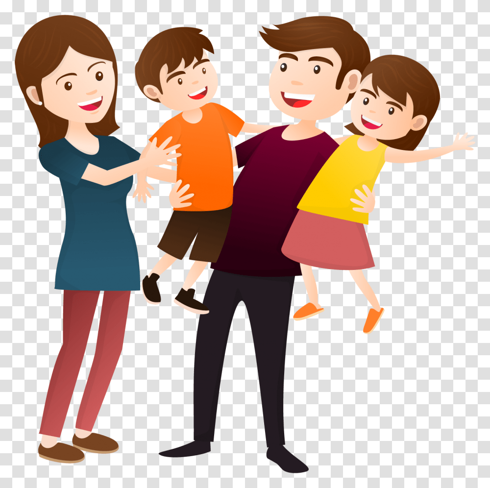 Happy Family Clipart Desktop Backgrounds, People, Person, Human, Girl Transparent Png