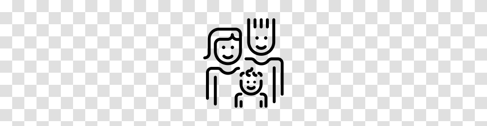 Happy Family Icons Noun Project, Gray, World Of Warcraft Transparent Png