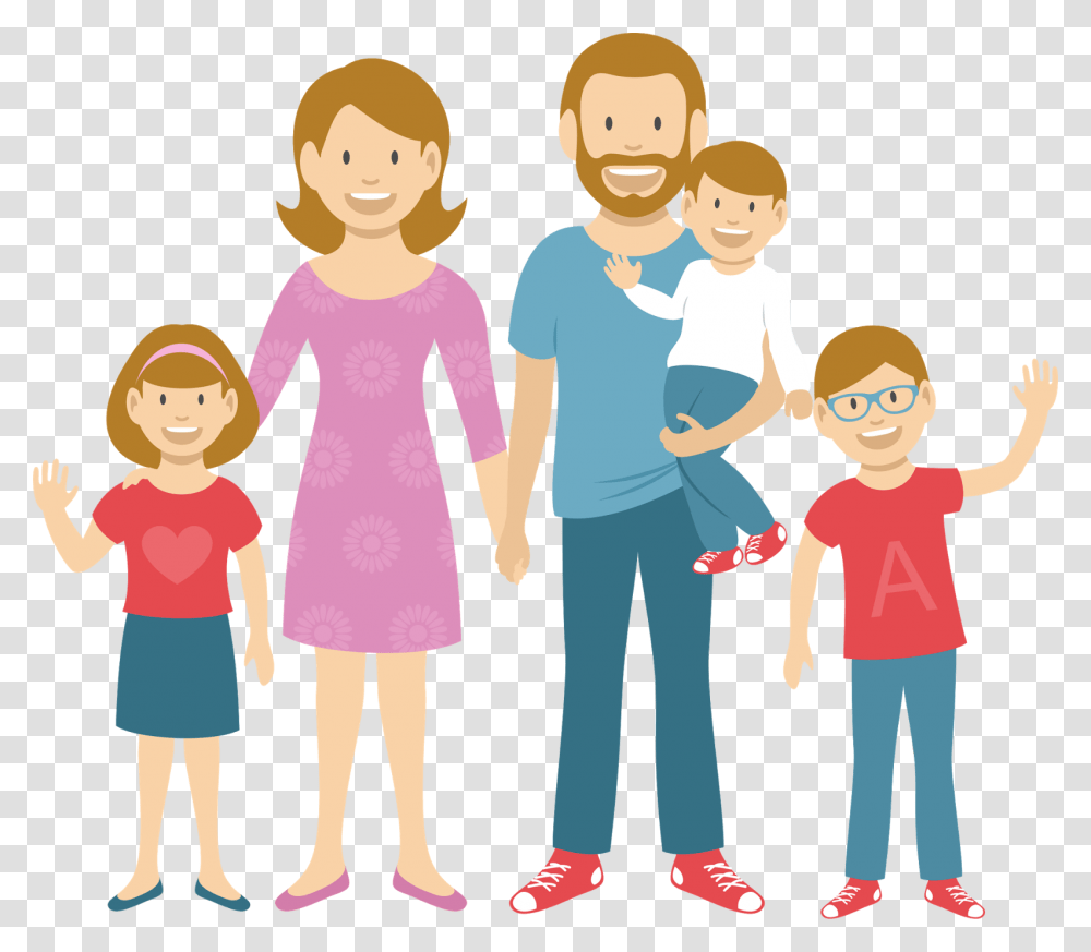 Happy Family, People, Person, Human, Shoe Transparent Png