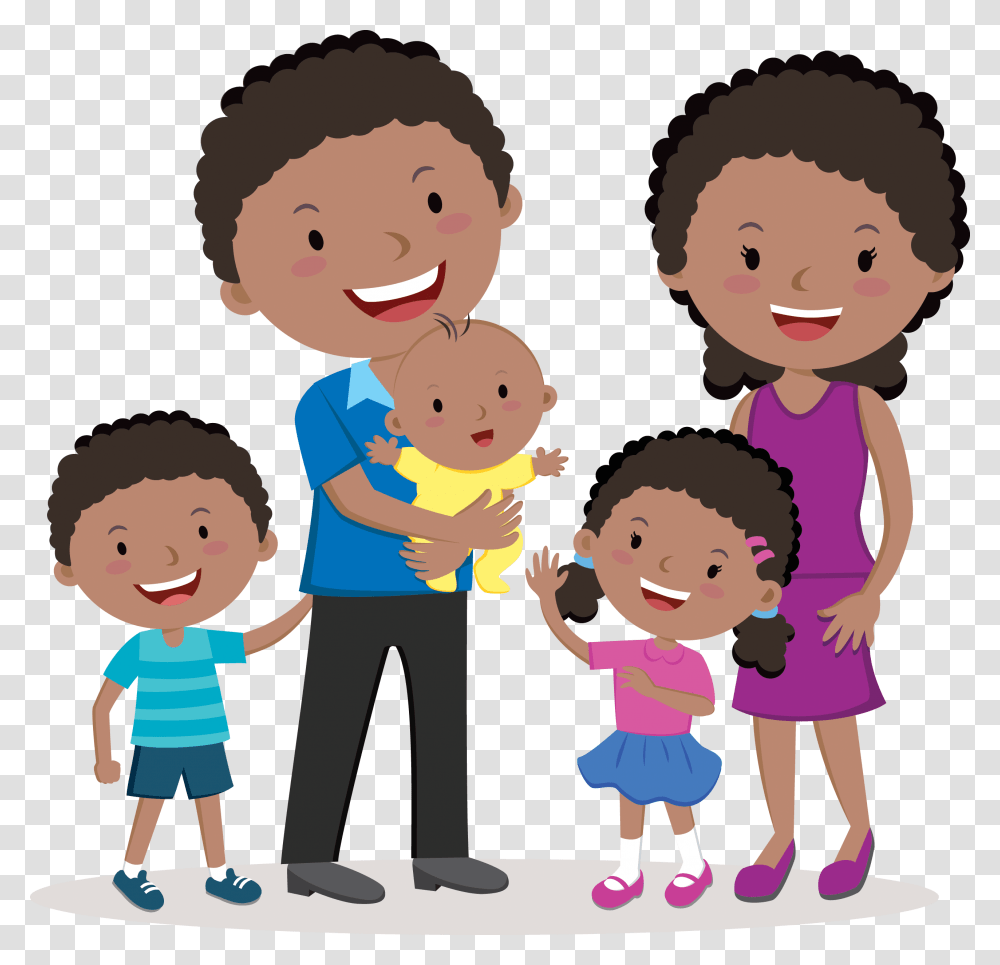 Happy Family Portraits Family Clipart, People, Person, Human Transparent Png