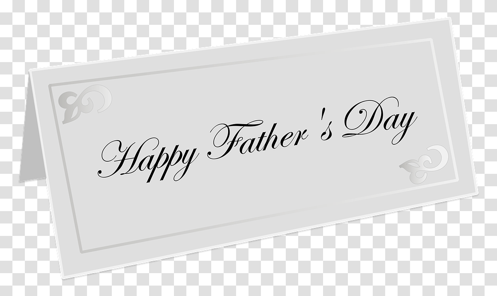 Happy Fathers Day Happy Birthday, Text, Handwriting, Calligraphy, Business Card Transparent Png