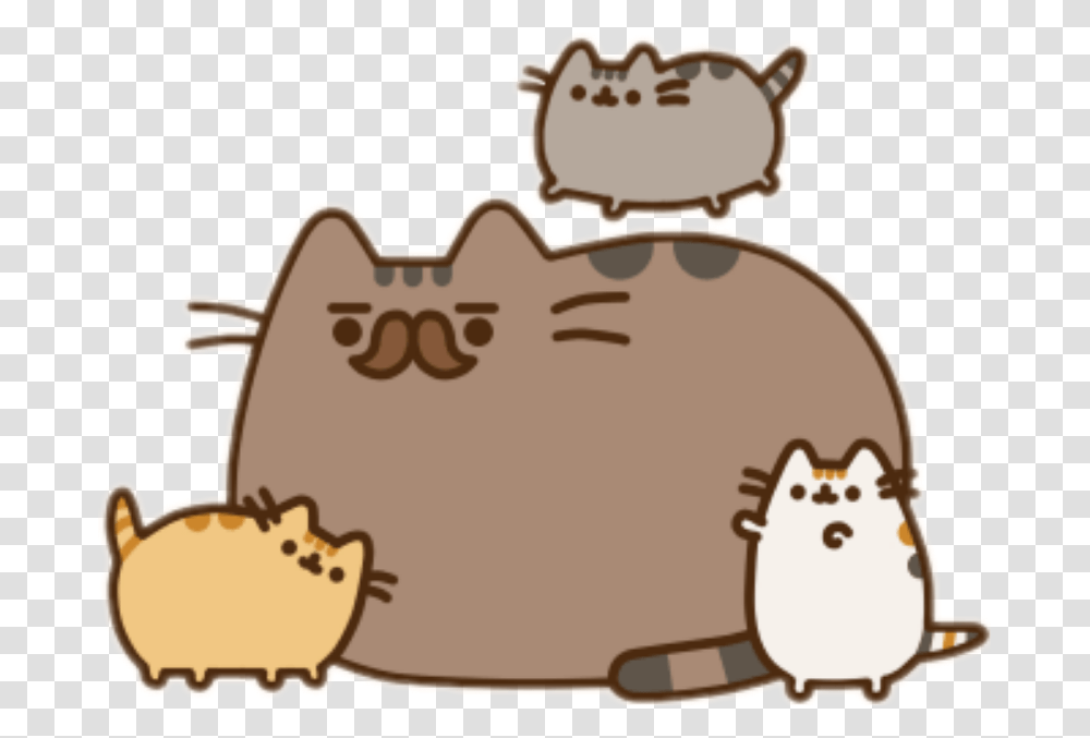 Happy Fathers Day Pusheen, Seed, Grain, Produce, Food Transparent Png