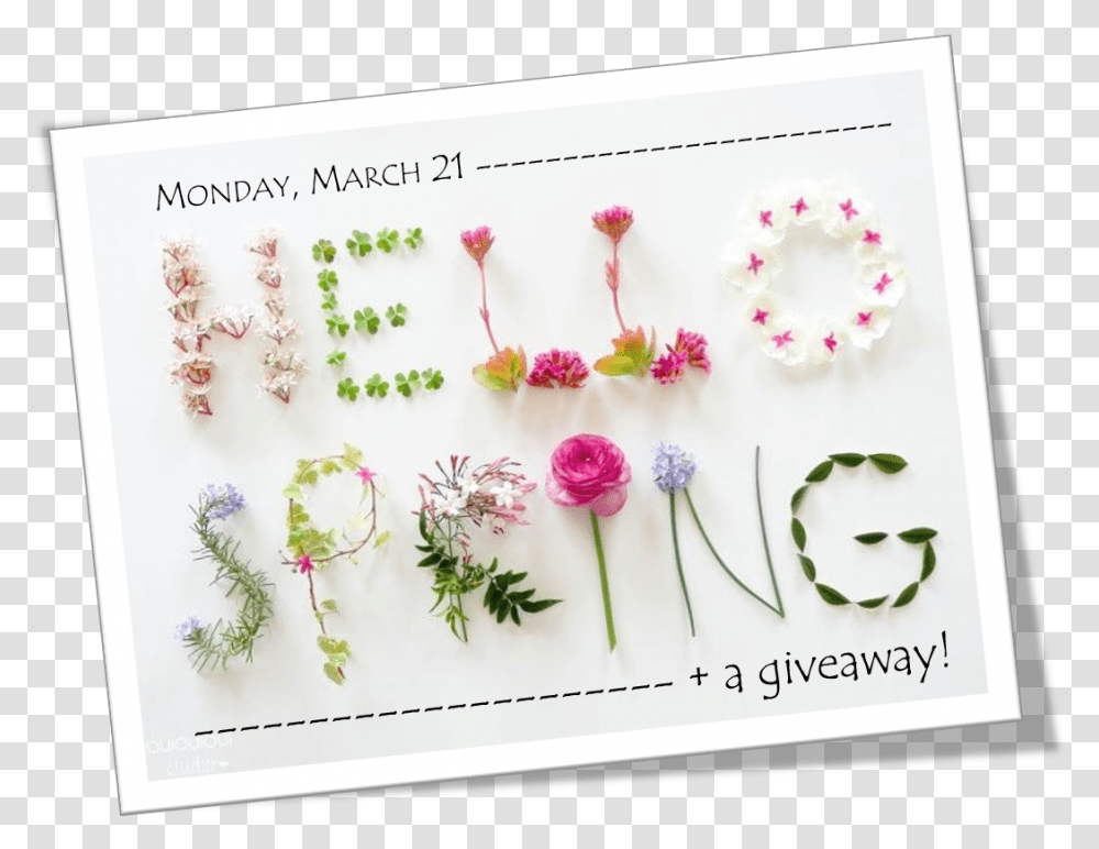 Happy First Day Of Spring 2019, Floral Design, Pattern Transparent Png