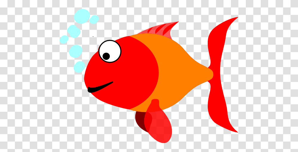 Happy Fish Clip Art For Web, Goldfish, Animal Transparent Png