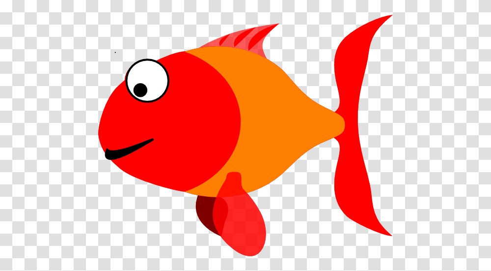 Happy Fish Clip Art, Goldfish, Animal Transparent Png