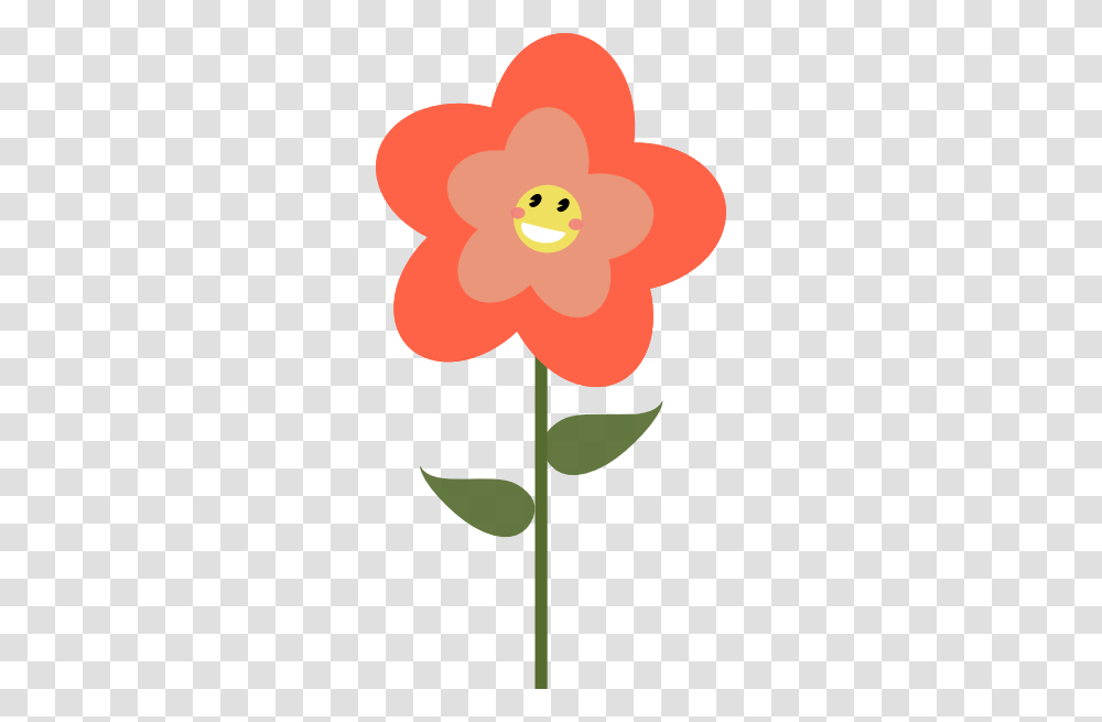 Happy Flower Clip Art, Plant, Blossom, Hibiscus, Rose Transparent Png