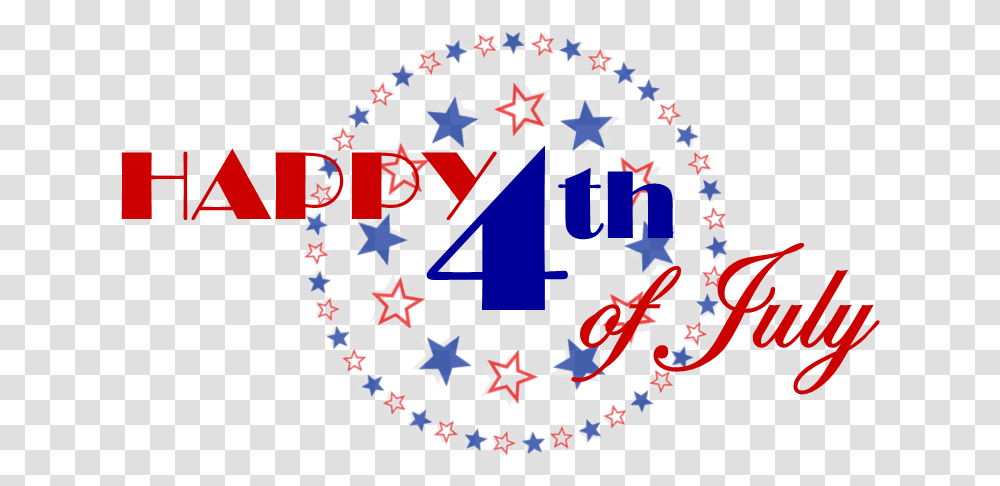 Happy Fourth Of July, Star Symbol, Number Transparent Png