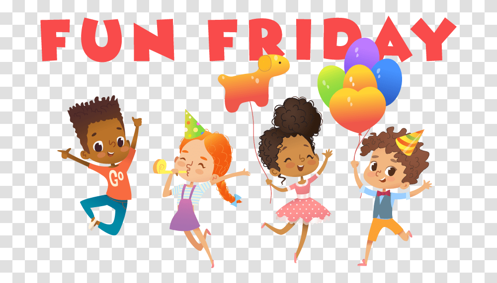 Happy Friday Clipart Multiracial Birthday Cards, Person, Human, People, Ball Transparent Png