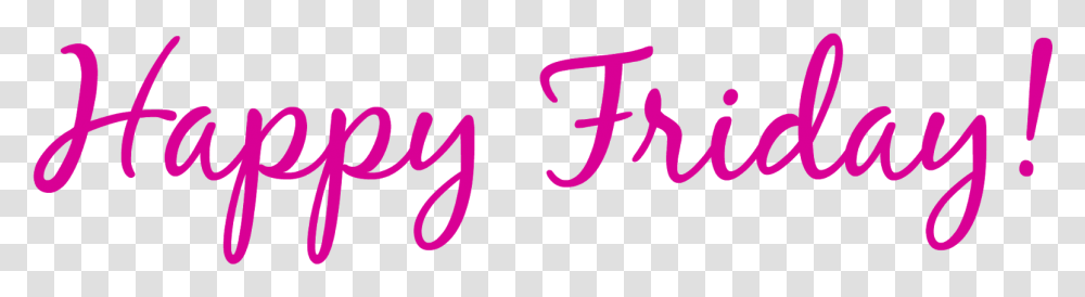 Happy Friday, Handwriting, Label, Calligraphy Transparent Png