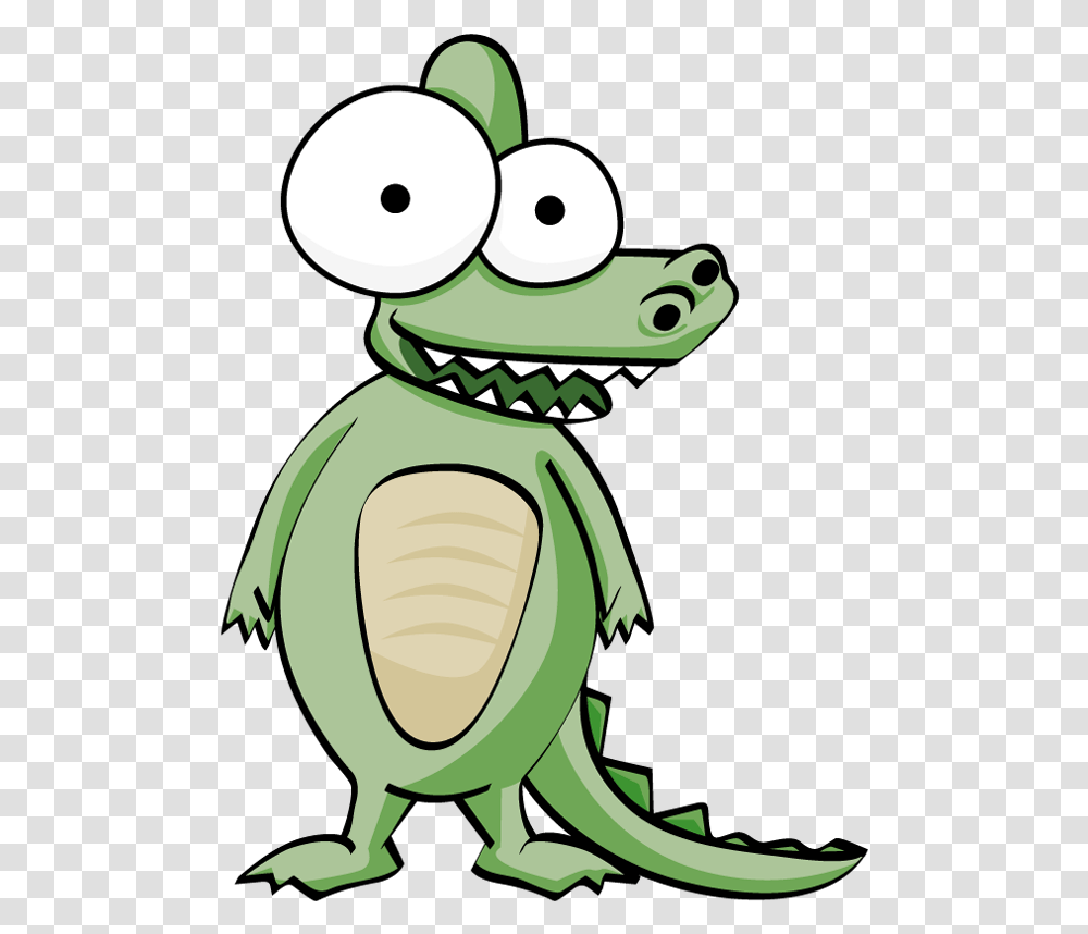 Happy Fun Crocodile Cartoon Smiling Cartoon, Green, Snowman, Outdoors, Nature Transparent Png