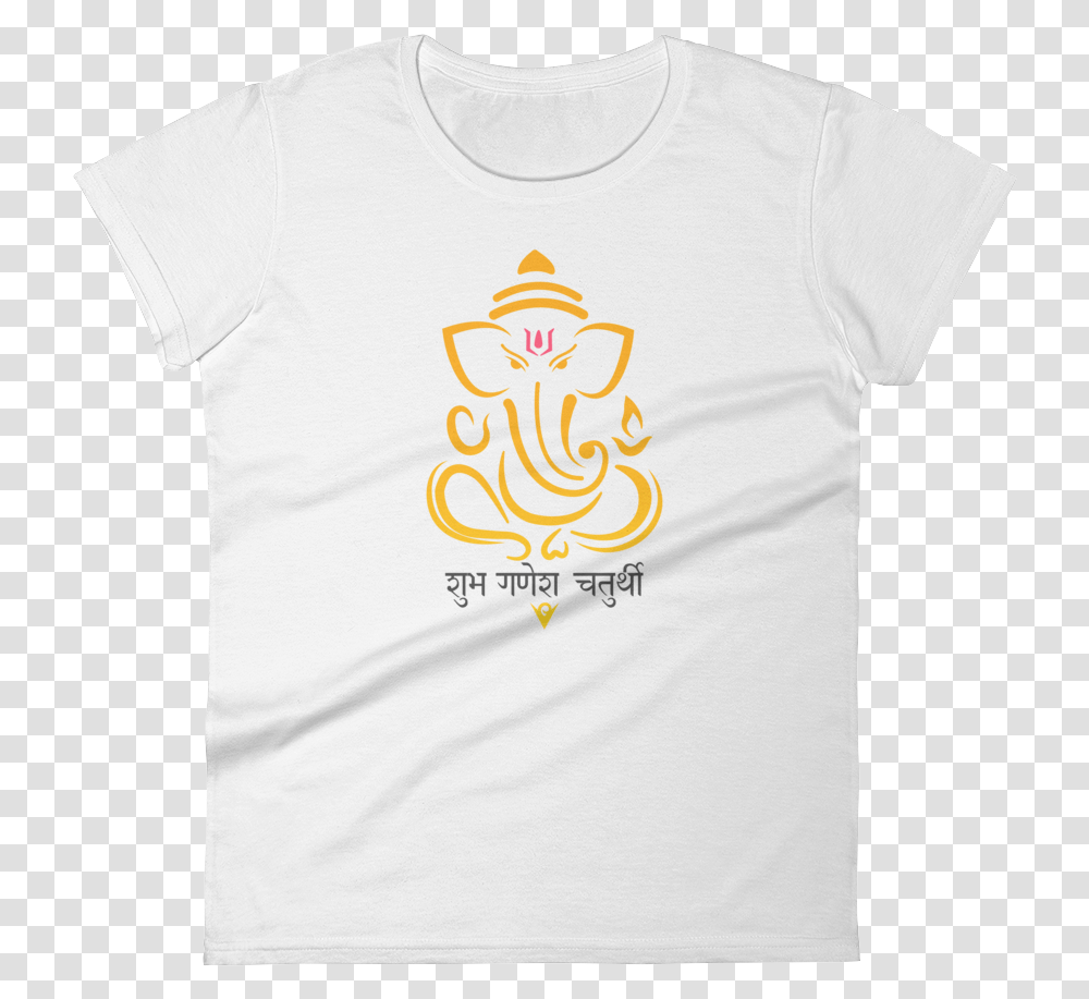 Happy Ganesh Chaturthi YogaClass Ganesh Chaturthi Special T Shirt, Apparel, T-Shirt, Sleeve Transparent Png