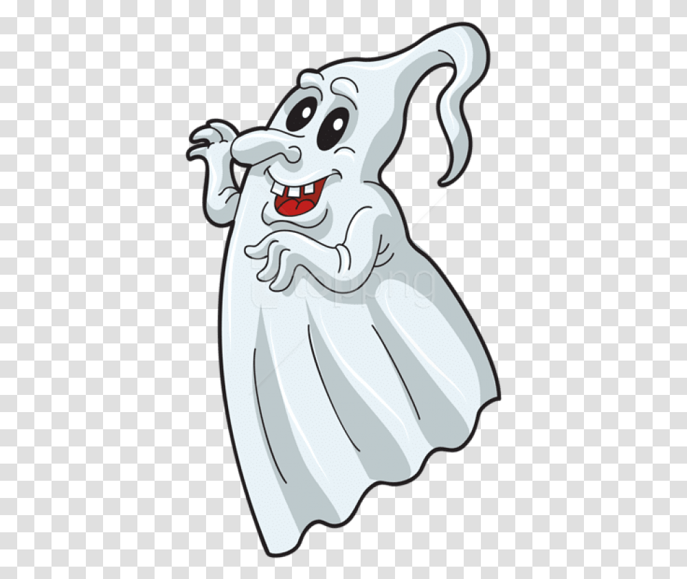 Happy Ghost Clipart Background Halloween Ghost, Mammal, Animal, Statue, Sculpture Transparent Png