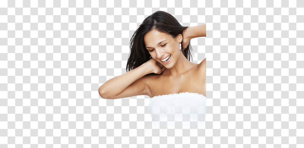 Happy Girl Picture All Oxi9 24ct Gold Youth Enriching Cream, Clothing, Person, Female, Face Transparent Png